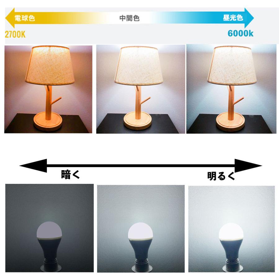 NISSIN LUX LED電球 E26 調光調色可能 リモコン操作 60w相当 LED 一般