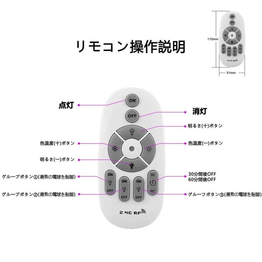 NISSIN LUX LED電球 E26 調光調色可能 リモコン操作 60w相当 LED 一般