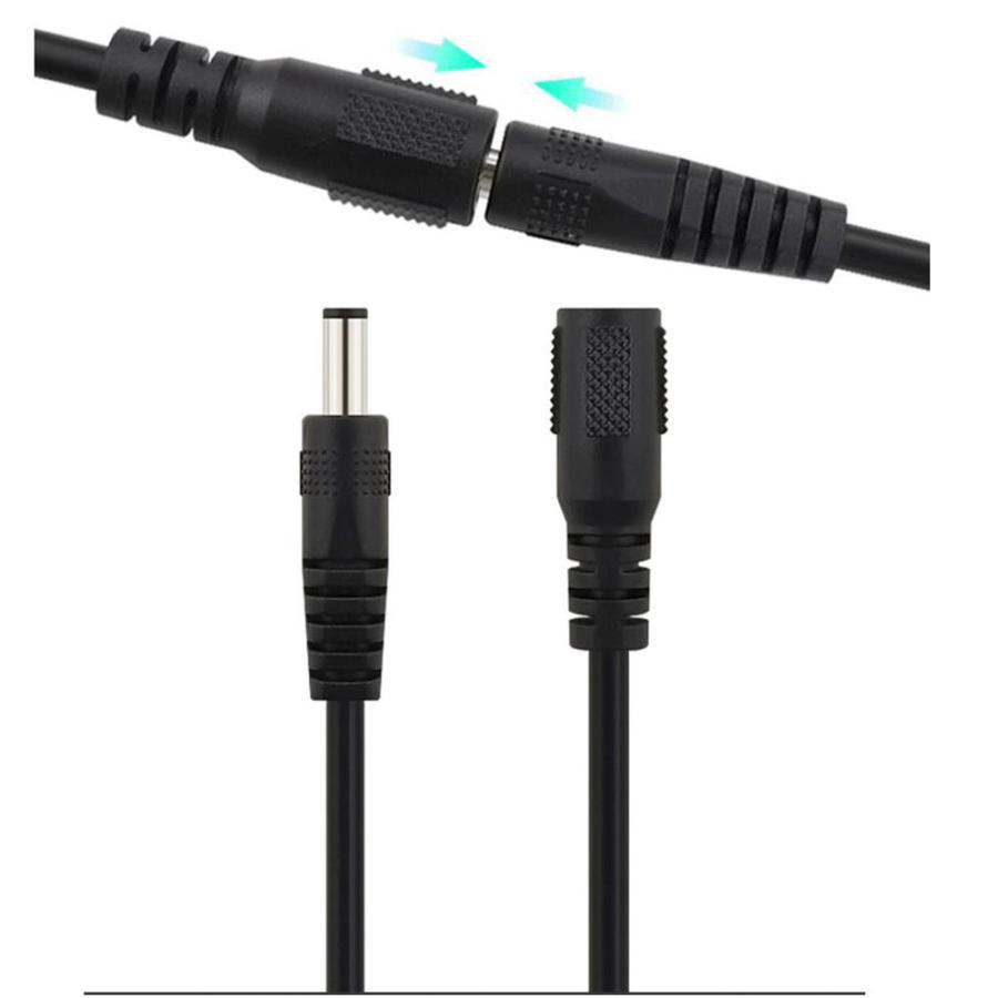DC延長ケーブル10M DCジャック DCプラグ DCコネクタ 延長ケーブル 外径