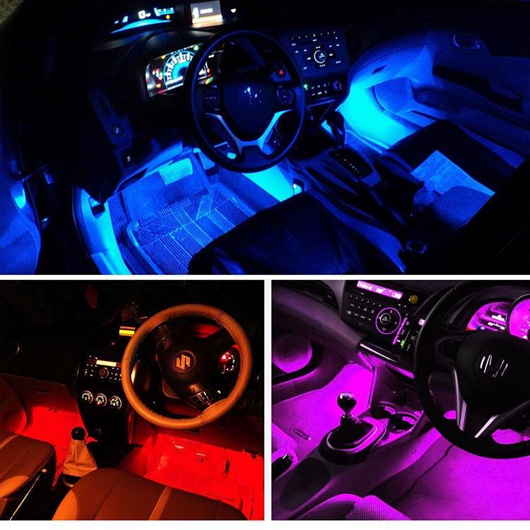 車用ledテープ Ledテープライト Rgb 調色調光 音に反応 車内装飾用 防水 全8色に切替 高輝度 車用イルミネーション 足下照明 カーチャージャー リモコン付き Fwd Rgb12d Yk Nissin精品工房 通販 Yahoo ショッピング