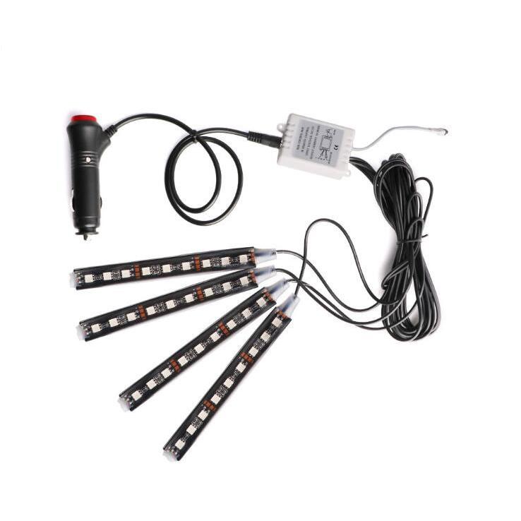 車用LEDテープ LEDテープライト RGB 調色調光 車内装飾用 防水 全8色に