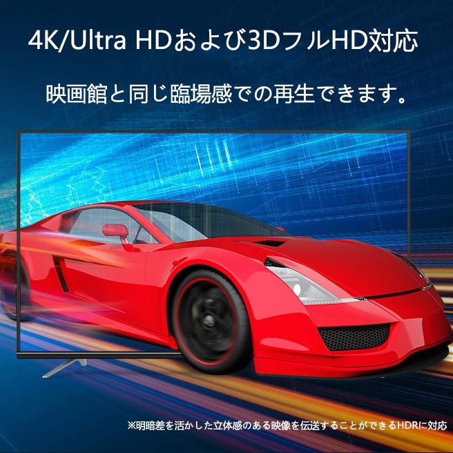 HDMIケーブル 5m Ver.2.0b フルハイビジョン HDMI ケーブル 4K 8K 3D 対応 5m 500cm  HDMI｜nissin-shop｜05