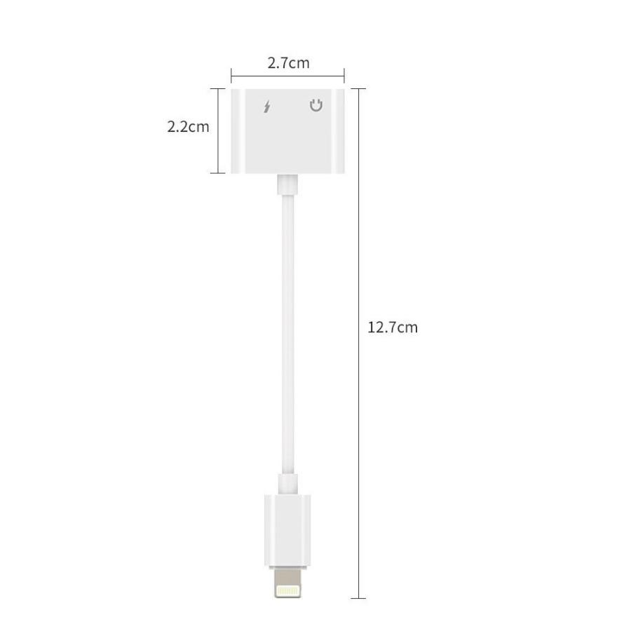 iPhone イヤホン 変換ケーブル lightning 充電 同時 二股接続 iPhone イヤホン 変換ケーブル lightning 充電 同時 二股接続