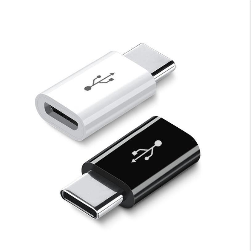 2個セット  iPhone  変換アダプタ マイクロ USB  白　黒