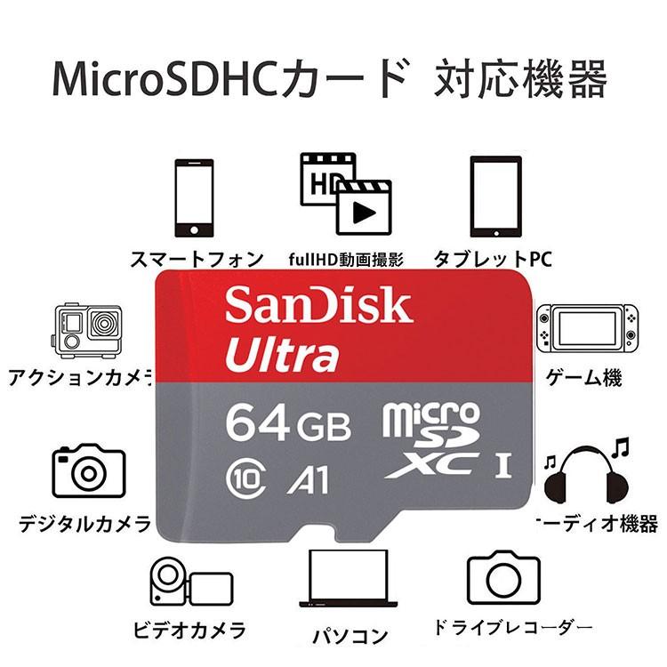 SanDisk SDカード　64GBと128を各2枚 Amazon | SanDisk 64GB X2 (128GB) MicroSDXC Ultra Uhs-1