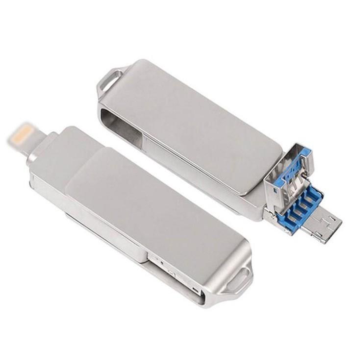 USB3.0・Lightning/microUSBスマホ対応 USBメモリ8GB iPhone・iPad・Android・pc対応 USBメモリー 高速転送メモリー３in 1｜nissin-shop｜03