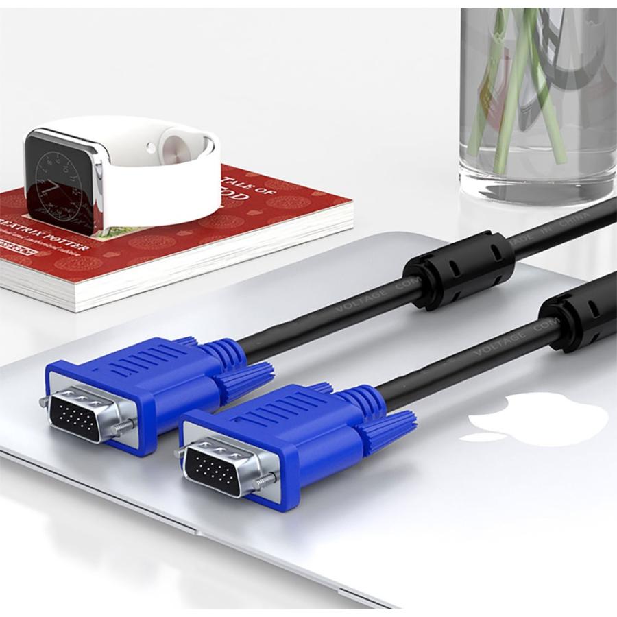 VGAケーブル 1.5M(1M 2M兼用) ディスプレイケーブル : NISSIN精品工房