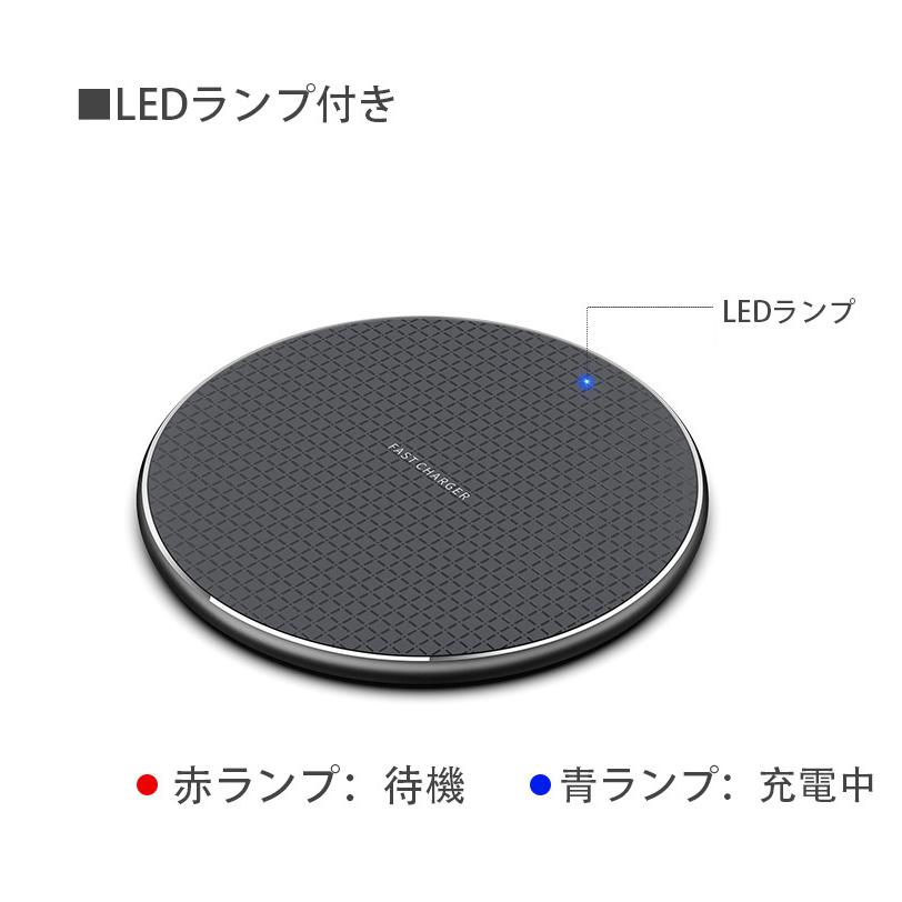 置くだけ充電のスタンド式スマホ充電器縦置き、横置き両対応