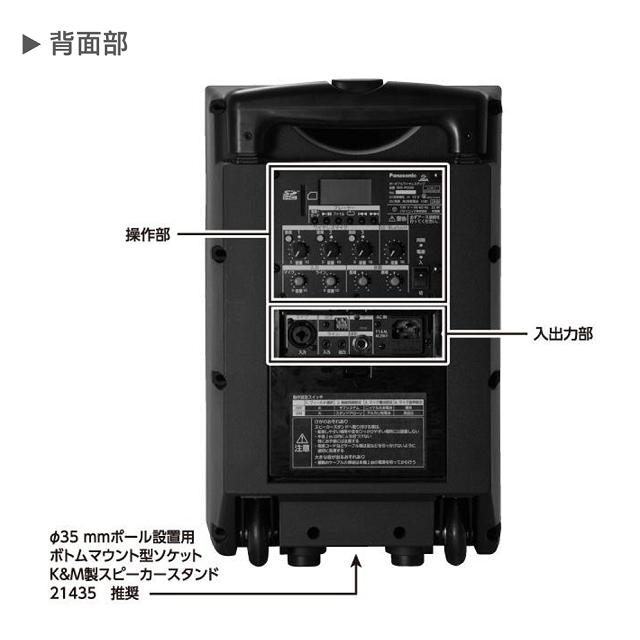 デジタルワイヤレスアンプ 1.9GHz帯 SD / Bluetooth 対応 WX-PS200｜nissin-sound｜04