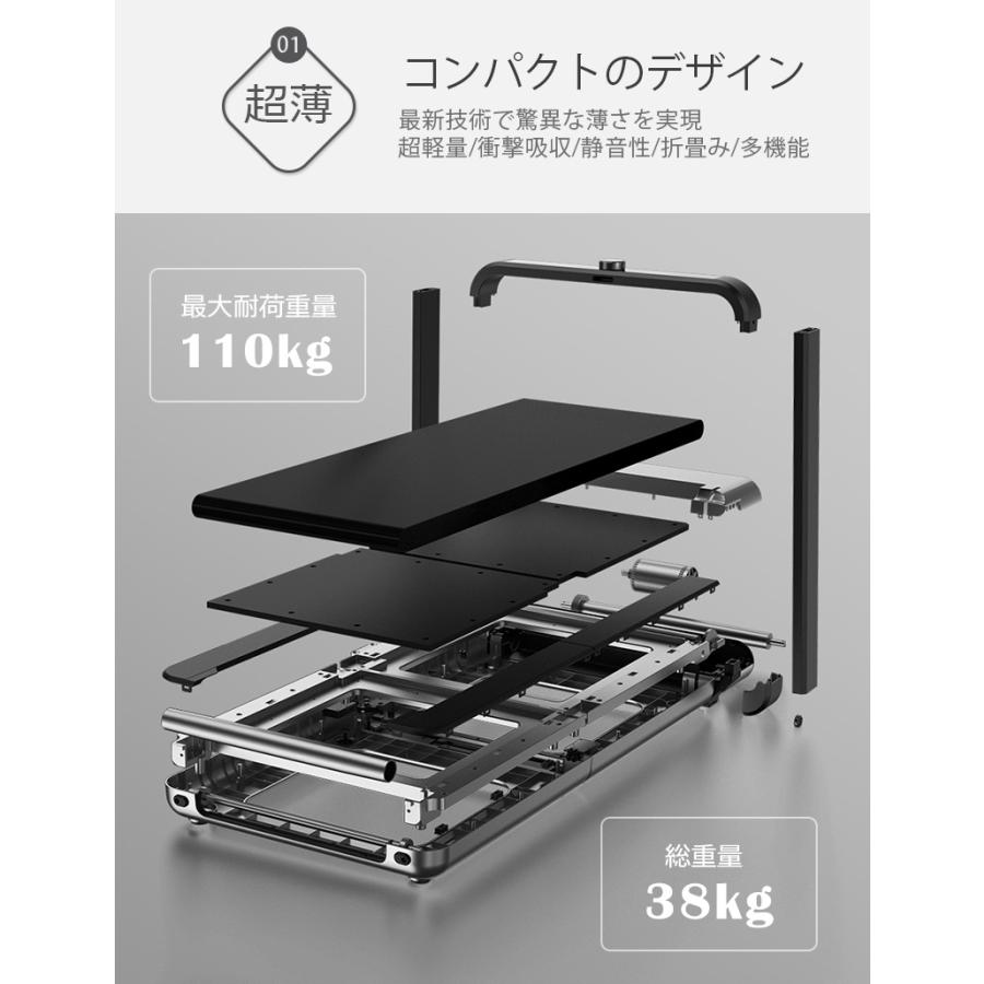 中古 ルームランナー ランニングマシン 家庭用 トレッドミル ウォーキングマシン ランニングマシーン 電動 折りたたみ ダイエット 静音 有酸素運動 【HOV1471481632】(52800円)