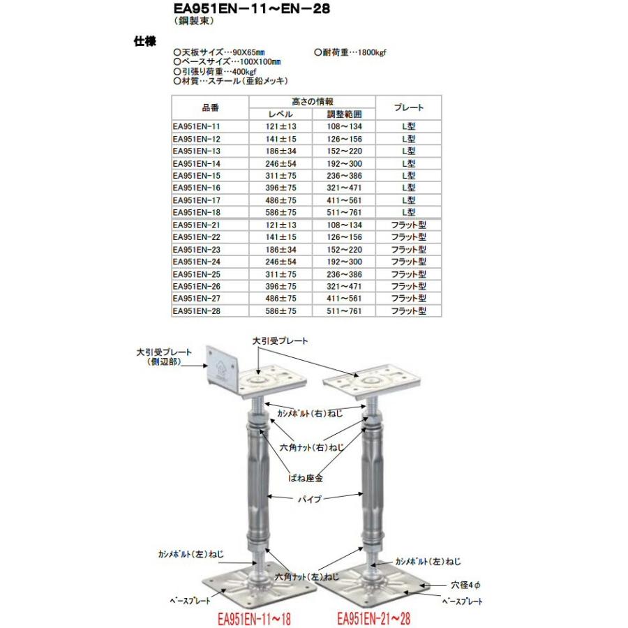 鋼製束(F型/調整範囲152〜220mm)｜nissindirect｜02