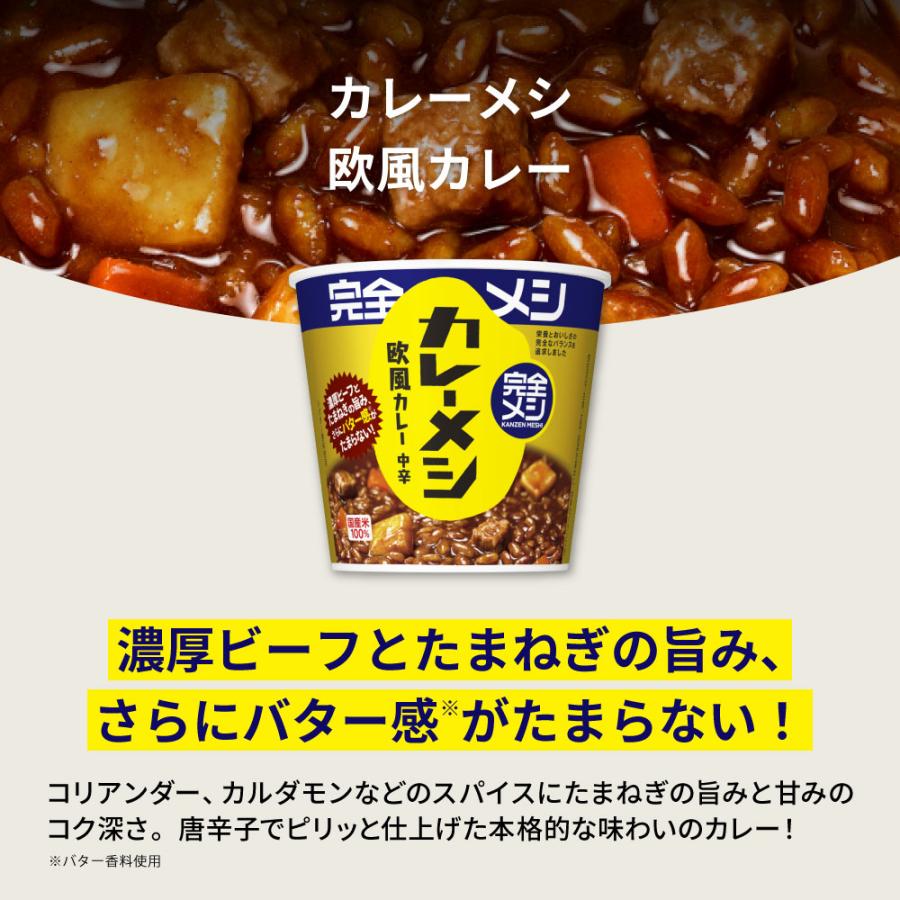 日清食品 カレー U.F.O. 焼きそば 完全メシ お試し5品セット 1箱 5食