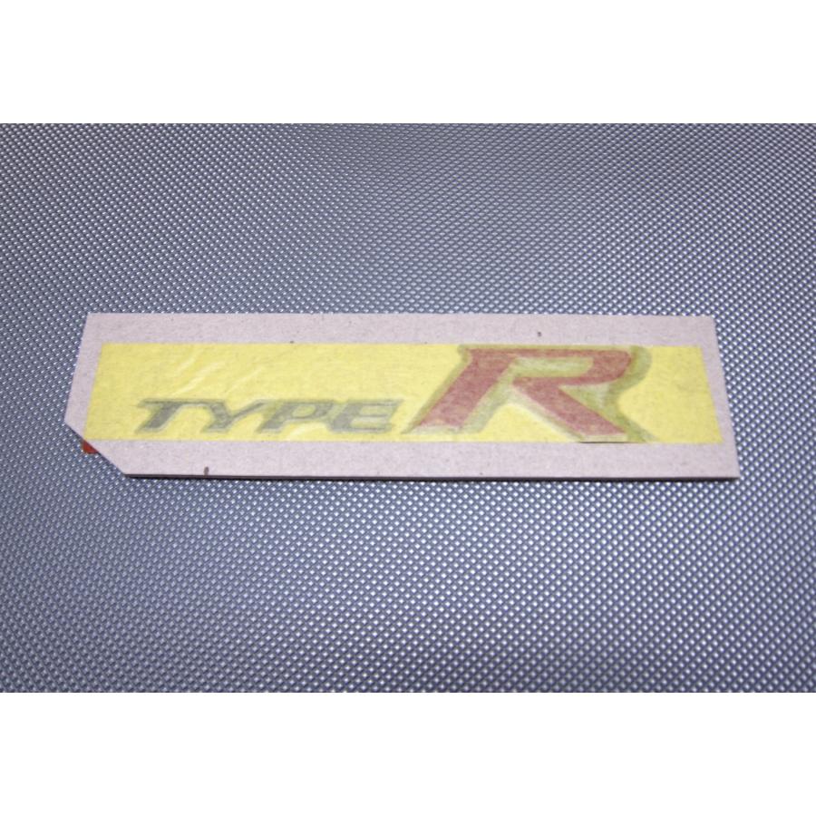 リヤエンブレム（TYPE R） 75723-T60-A01 ホンダ純正部品 (75723T60A01
