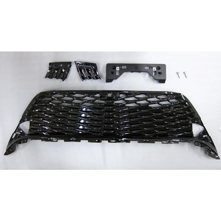 ハリヤーPHEV AXUP85 ラジエータグリル(カメラ穴有り) 53112-48480 他