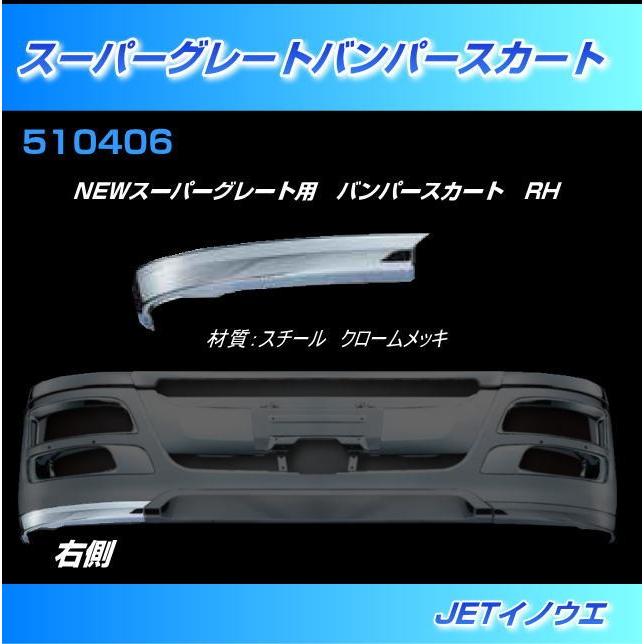 17スーパーグレート　純正フロントバンパースカート NEWスーパーグレート用バンパースカート RH : トラック用品専門店 日総