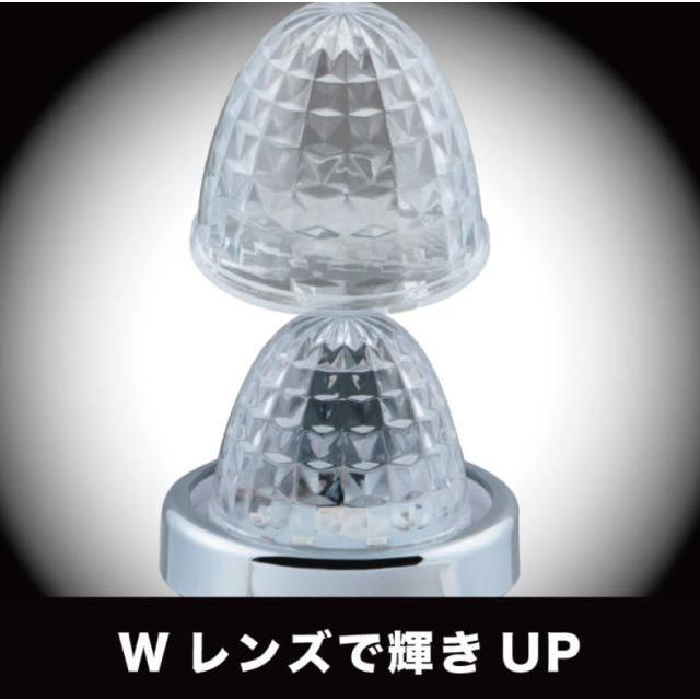 LED ミニサイドカラーマーカーランプ 零（ZERO）紫（ムラサキ）12/24V