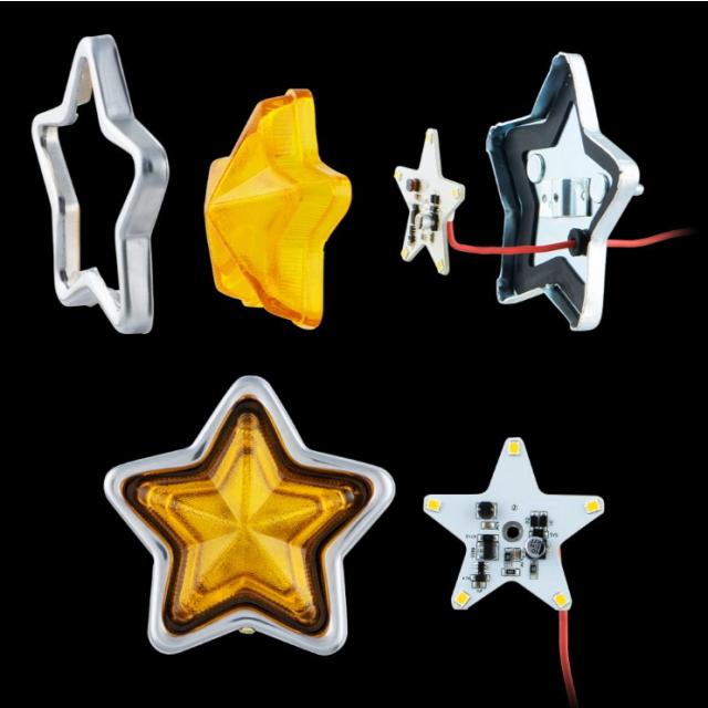 LEDユニット電球色 星マーカーランプ用 ホタル点滅タイプ 12V/24V共用