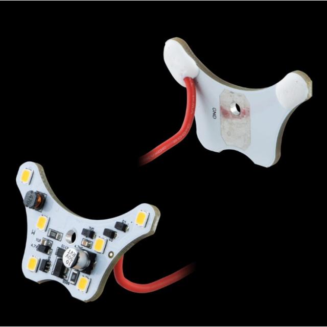 LEDユニット電球色 蝶マーカーランプ用 ホタル点滅タイプ 12V/24V共用