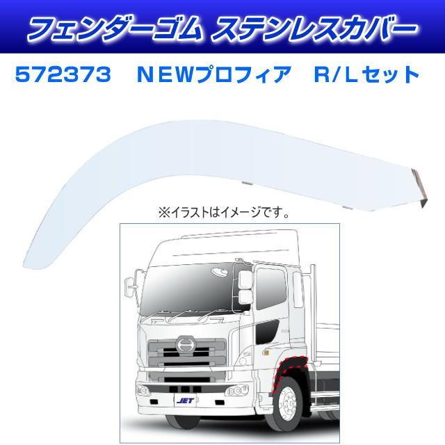 フェンダーゴム ステンレスカバー NEWプロフィア用 安心のJETイノウエ