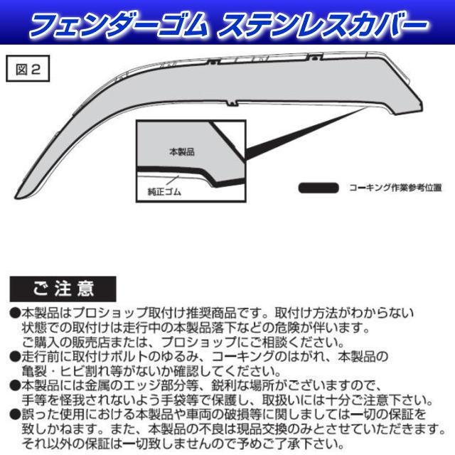 フェンダーゴム ステンレスカバー NEWプロフィア用 安心のJETイノウエ
