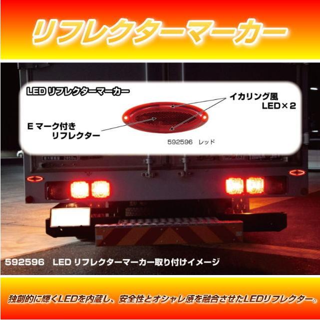 リフレクターマーカー 12V/24V共用 : トラック用品専門店 日総 - 通販