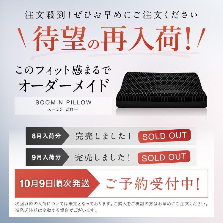 ジェル枕 NIPLIFE スーミンピロー SOOMIN PILLOW新品　未開封 NIPLIFE 【1年保証付き】スーミンピロー ジェル枕 まくらカバー付き