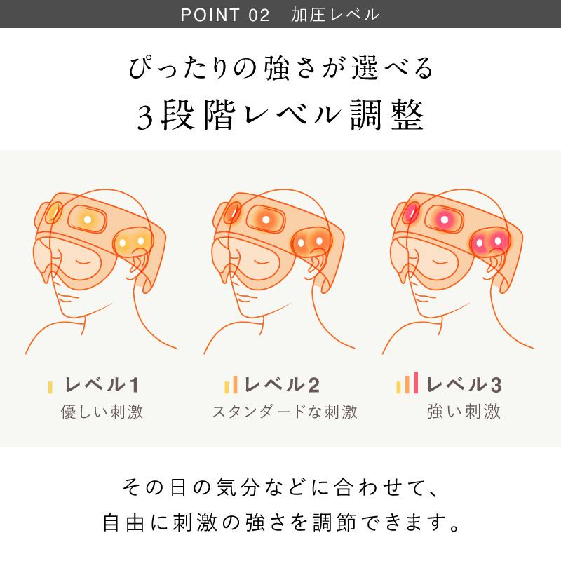 NIPLUX 頭部マッサージ器 ドライヘッドスパ CORILAX コリラックス