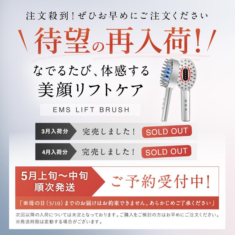 NIPLUX 電気ブラシ EMS美顔器 NIPLUX EMS LIFT BRUSH emsリフトブラシ 