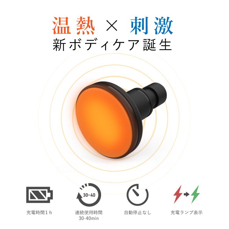NIPLUX FASCIALAXシリーズ専用アタッチメント温熱ヘッド 対応製品