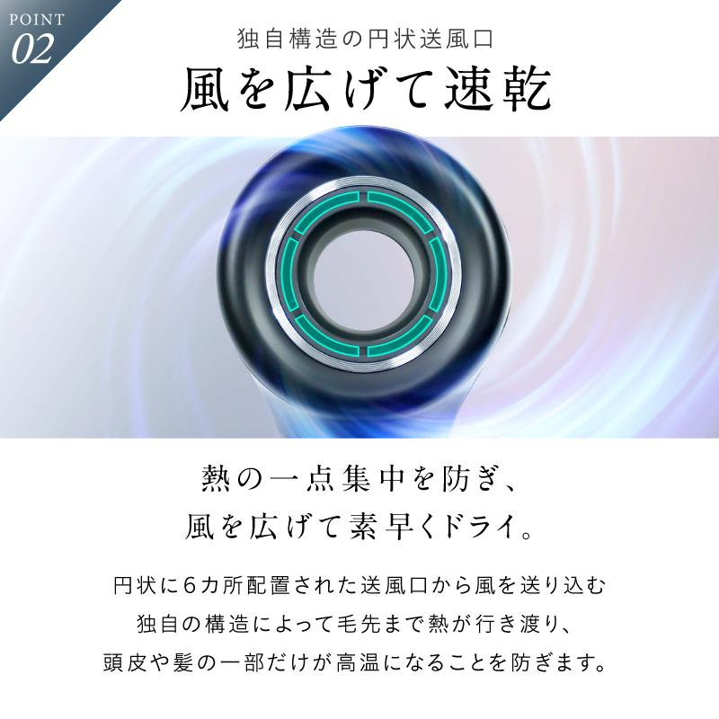 【保証付・極美品】NIPLUX ヘアドライヤー 外箱あり 2025年11月購入 NIPLUX 【1年保証付き】腕が疲れないヘアドライヤー 速乾 大風量