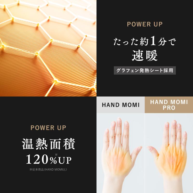 NIPLUX 最上級モデルのハンドマッサージ器 HAND MOMI PRO 手首 手の平