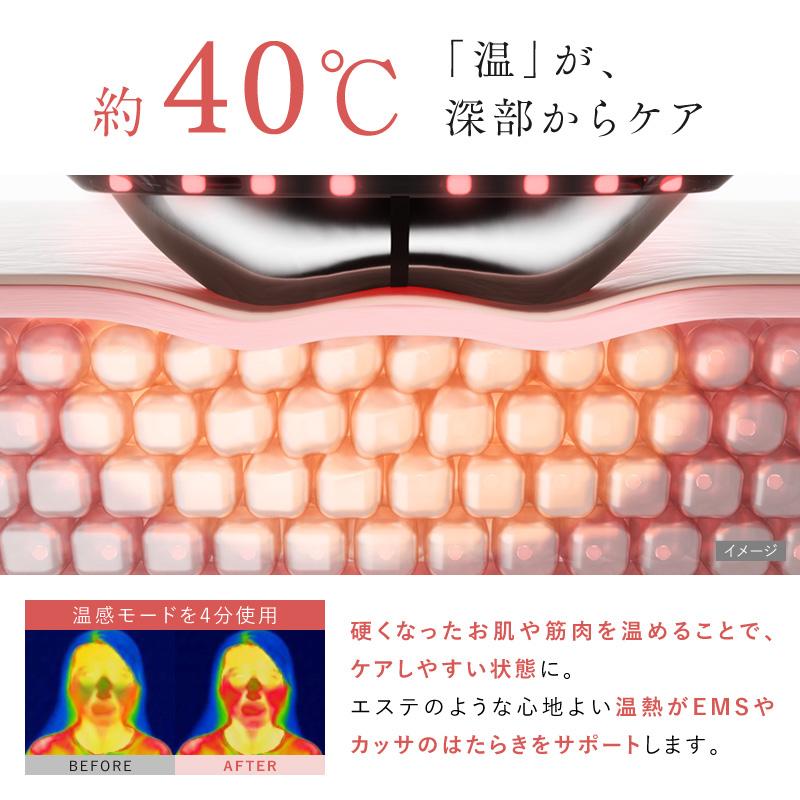 NIPLUX 電動かっさ EMS美顔器 MEGURiS メグリス フェイスケア 冷感 温
