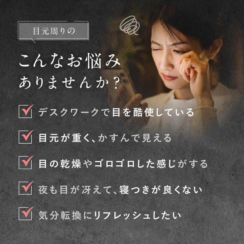 NIPLUX アイマッサージャー 充電式ホットアイマスク NIPLUX EYE RELAX
