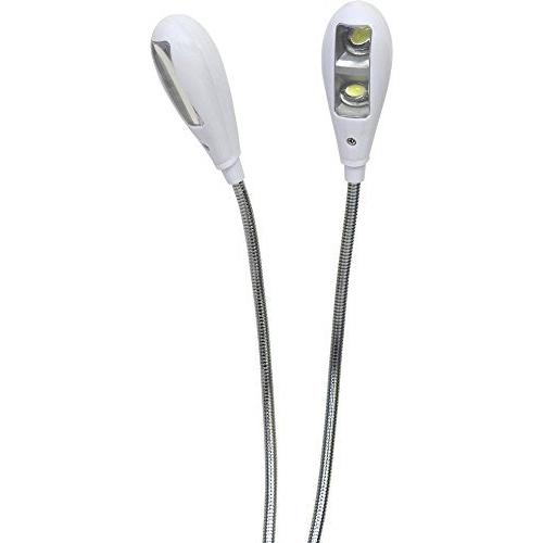 KC 譜面台ライト グースネックタイプ 4LED ホワイト KML-02/WH|nissy-netshop|02