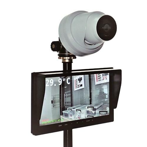 非接触型スピードAIサーモタブレットTAURI21inch＋専用スタンドセット