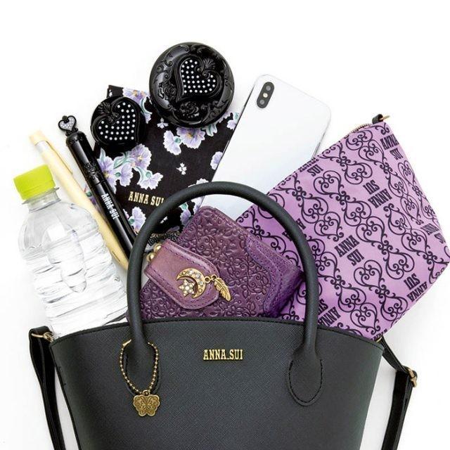 Anna Sui Twin Shoulder Bag Book 雑誌 付録 Anna Sui ツインショルダーバッグ 日商mall 通販 Yahoo ショッピング