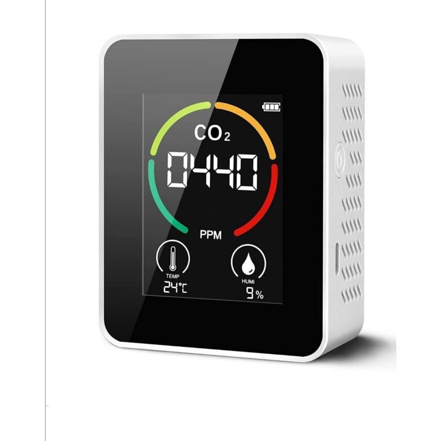 Co2センサー 二酸化炭素 濃度 測定器 換気アラーム機能付き 室内空気質