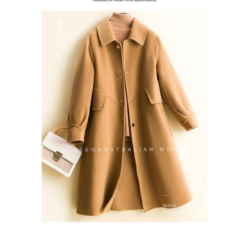 17年新作入荷 レディース コート ウール コート チェスターコート アウター ロングコート 秋冬エレガント 厚手生地 女性 オフィス 通勤 カジュアル ポケット代30代40代50代 Www Lindnerdental Com