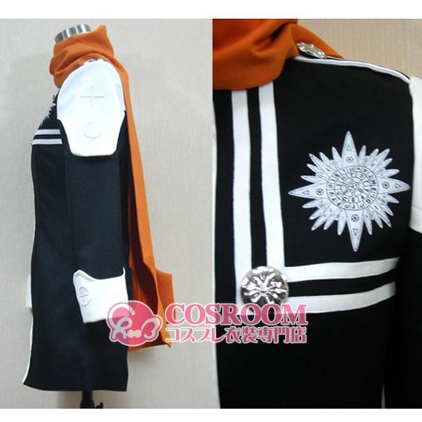 D.Gray-man ラビの服02(黒の教団服TV版) コスプレ衣装 cosplay仮装 ウィッグ追加可能 イベント クリスマス ハロウィン ステージ 文化祭 学園祭の画像