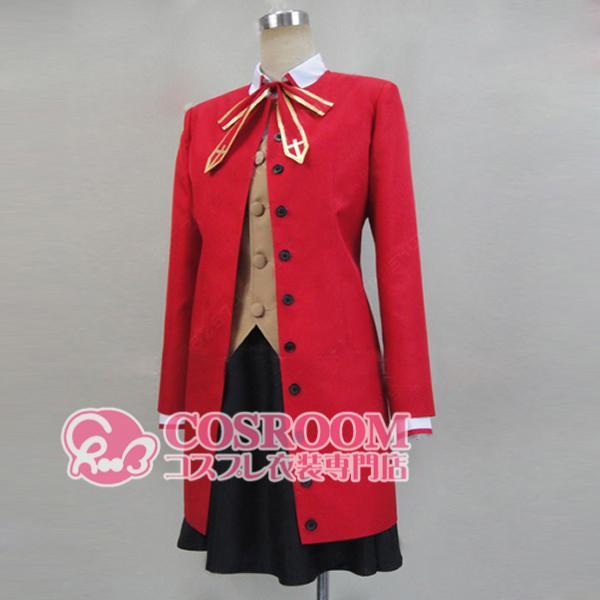 Fate／stay night Unlimited Blade Works 遠坂凛 コスプレ衣装  cosplay仮装 ウィッグ追加可能 イベント クリスマス ハロウィン ステージ 文化祭 学園祭の画像