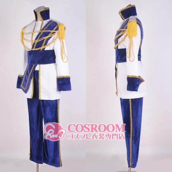 VOCALOID派生 KAITO サンドリヨン コスプレ衣装 cosplay仮装 ウィッグ追加可能 イベント クリスマス ハロウィン ステージ 文化祭 学園祭の画像