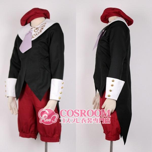 うみねこのなく頃に 使用人 嘉音 コスプレ衣装 cosplay仮装 ウィッグ追加可能 イベント クリスマス ハロウィン ステージ 文化祭 学園祭の画像