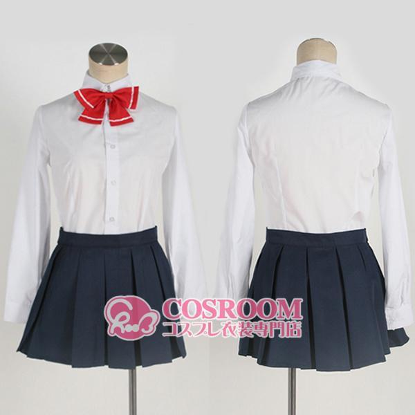 ギルティクラウン 天王洲第一高校 女子制服 コスプレ衣装 cosplay仮装 ウィッグ追加可能 イベント クリスマス ハロウィン ステージ 文化祭 学園祭の画像