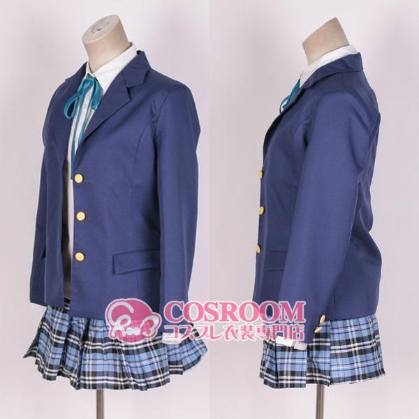けいおん！ 桜が丘高校女子制服（漫画Ver.） コスプレ衣装 cosplay仮装 ウィッグ追加可能 イベント クリスマス ハロウィン ステージ 文化祭 学園祭の画像