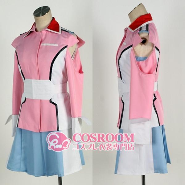 機動戦士ガンダムSEED ステラ・ルーシェ コスプレ衣装 cosplay仮装 ウィッグ追加可能 イベント クリスマス ハロウィン ステージ 文化祭 学園祭の画像