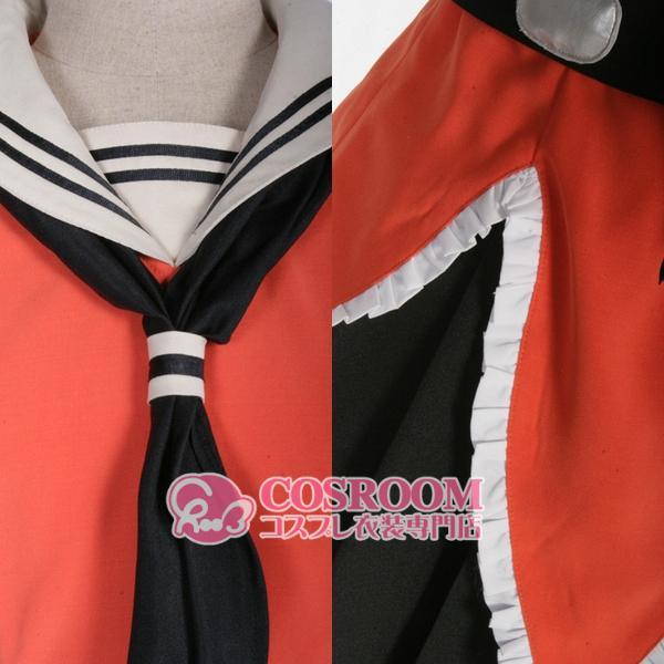 艦隊これくしょん 川内 那珂 コスプレ衣装 cosplay仮装 ウィッグ追加可能 イベント クリスマス ハロウィン ステージ 文化祭 学園祭の画像