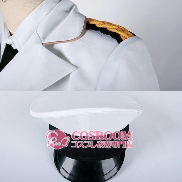 咎狗の血 シキ 白軍服 コスプレ御召しもの cosplay仮面舞踏会 ウィッグ加えること能力のある 出来事 クリスマス ハロウィン 公演 文物祭 翰林院祭