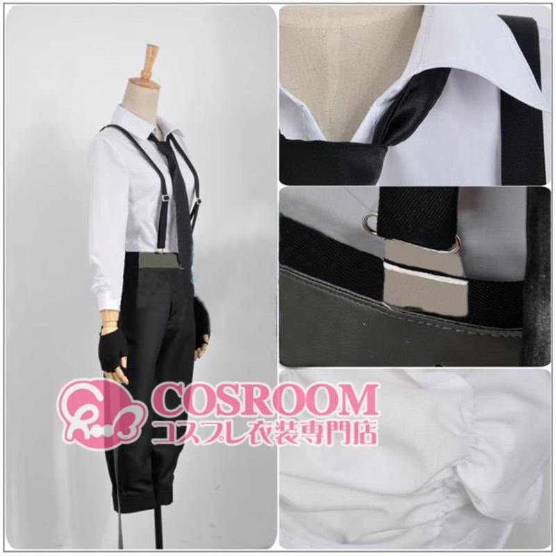 文豪ストレイドッグス 中島敦 コスプレ衣装 cosplay仮装 ウィッグ追加可能 イベント クリスマス ハロウィン ステージ 文化祭 学園祭_3