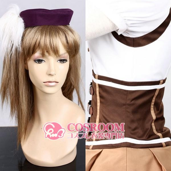 魔法少女まどか☆マギカ 巴 マミ コスプレ衣装 cosplay仮装 ウィッグ追加可能 イベント クリスマス ハロウィン ステージ 文化祭 学園祭の画像