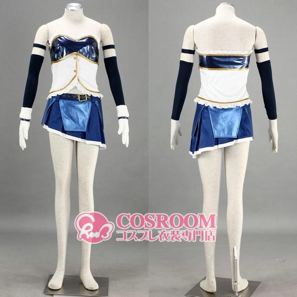 魔法少女まどか☆マギカ 美樹さやか コスプレ衣装 cosplay仮装 ウィッグ追加可能 イベント クリスマス ハロウィン ステージ 文化祭 学園祭_2